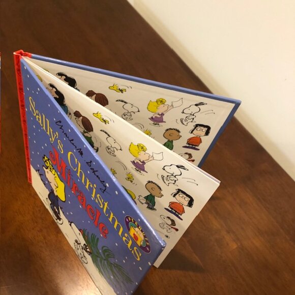Sally’s Christmas Miracle Peanuts Hardcover Vintage Book - Picture 2 of 13